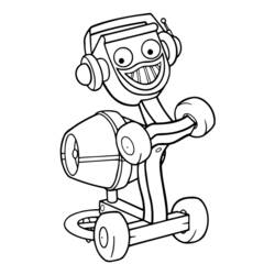 Coloring page: Wall-E (Animation Movies) #132198 - Free Printable Coloring Pages
