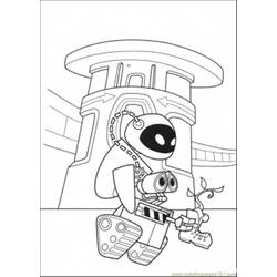 Coloring page: Wall-E (Animation Movies) #132208 - Printable coloring pages