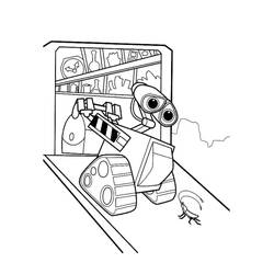 WALL-E (Animation Movies) coloring page #206002 to print and color