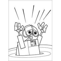 WALL-E (Animation Movies) coloring page #206048 to print and color