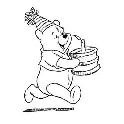 Coloring page: Winnie the Pooh (Animation Movies) #28605 - Printable coloring pages