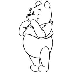 Coloring page: Winnie the Pooh (Animation Movies) #28611 - Free Printable Coloring Pages