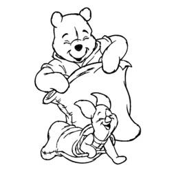 Coloring page: Winnie the Pooh (Animation Movies) #28614 - Free Printable Coloring Pages