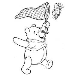 Coloring page: Winnie the Pooh (Animation Movies) #28615 - Free Printable Coloring Pages