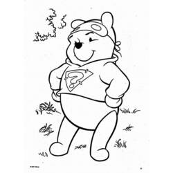 Coloring page: Winnie the Pooh (Animation Movies) #28622 - Free Printable Coloring Pages