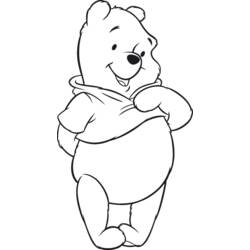 Coloring page: Winnie the Pooh (Animation Movies) #28624 - Printable coloring pages