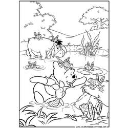 Coloring page: Winnie the Pooh (Animation Movies) #28636 - Free Printable Coloring Pages
