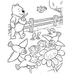 Coloring page: Winnie the Pooh (Animation Movies) #28643 - Printable coloring pages