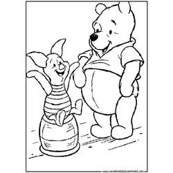 Coloring page: Winnie the Pooh (Animation Movies) #28645 - Free Printable Coloring Pages