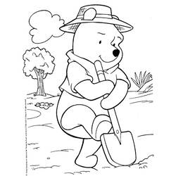 Coloring page: Winnie the Pooh (Animation Movies) #28646 - Free Printable Coloring Pages