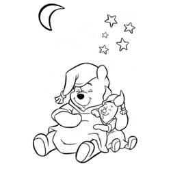 Coloring page: Winnie the Pooh (Animation Movies) #28650 - Printable coloring pages