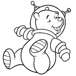 Coloring page: Winnie the Pooh (Animation Movies) #28660 - Free Printable Coloring Pages