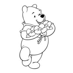 Coloring page: Winnie the Pooh (Animation Movies) #28663 - Printable coloring pages
