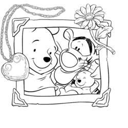Coloring page: Winnie the Pooh (Animation Movies) #28666 - Free Printable Coloring Pages