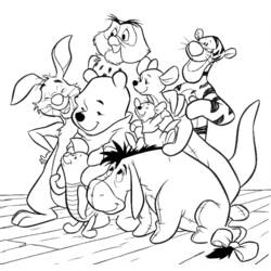 Coloring page: Winnie the Pooh (Animation Movies) #28671 - Free Printable Coloring Pages