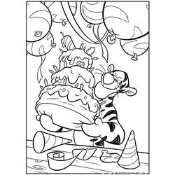 Coloring page: Winnie the Pooh (Animation Movies) #28679 - Free Printable Coloring Pages