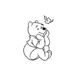 Coloring page: Winnie the Pooh (Animation Movies) #28690 - Printable coloring pages