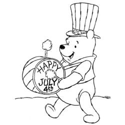 Coloring page: Winnie the Pooh (Animation Movies) #28691 - Free Printable Coloring Pages