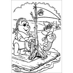 Coloring page: Winnie the Pooh (Animation Movies) #28702 - Free Printable Coloring Pages