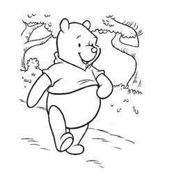 Coloring page: Winnie the Pooh (Animation Movies) #28709 - Free Printable Coloring Pages
