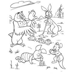 Coloring page: Winnie the Pooh (Animation Movies) #28715 - Free Printable Coloring Pages