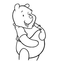 Coloring page: Winnie the Pooh (Animation Movies) #28720 - Free Printable Coloring Pages