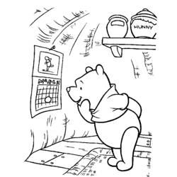 Coloring page: Winnie the Pooh (Animation Movies) #28727 - Free Printable Coloring Pages