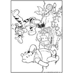Coloring page: Winnie the Pooh (Animation Movies) #28730 - Free Printable Coloring Pages