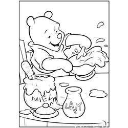 Coloring page: Winnie the Pooh (Animation Movies) #28733 - Free Printable Coloring Pages