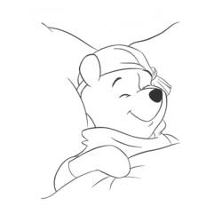 Coloring page: Winnie the Pooh (Animation Movies) #28735 - Printable coloring pages