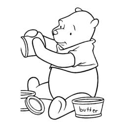 Coloring page: Winnie the Pooh (Animation Movies) #28748 - Free Printable Coloring Pages