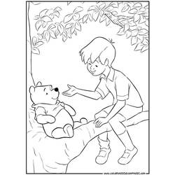 Coloring page: Winnie the Pooh (Animation Movies) #28762 - Free Printable Coloring Pages
