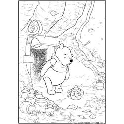 Coloring page: Winnie the Pooh (Animation Movies) #28771 - Free Printable Coloring Pages