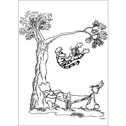 Coloring page: Winnie the Pooh (Animation Movies) #28781 - Free Printable Coloring Pages