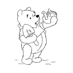 Coloring page: Winnie the Pooh (Animation Movies) #28796 - Free Printable Coloring Pages