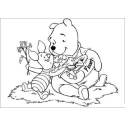 Coloring page: Winnie the Pooh (Animation Movies) #28797 - Free Printable Coloring Pages