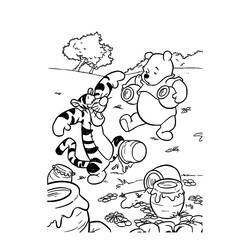 Coloring page: Winnie the Pooh (Animation Movies) #28798 - Free Printable Coloring Pages