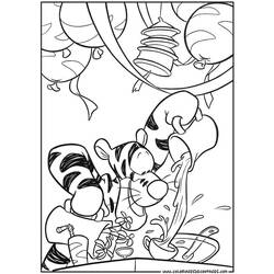 Coloring page: Winnie the Pooh (Animation Movies) #28804 - Free Printable Coloring Pages