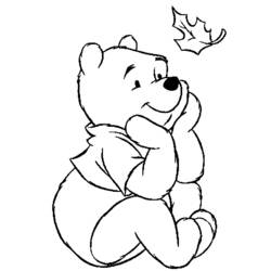 Coloring page: Winnie the Pooh (Animation Movies) #28805 - Printable coloring pages