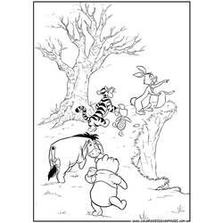 Coloring page: Winnie the Pooh (Animation Movies) #28811 - Free Printable Coloring Pages