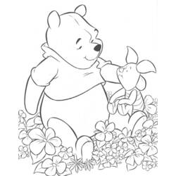Coloring page: Winnie the Pooh (Animation Movies) #28813 - Free Printable Coloring Pages