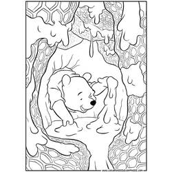 Coloring page: Winnie the Pooh (Animation Movies) #28828 - Free Printable Coloring Pages