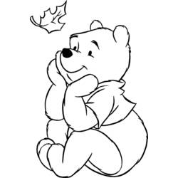 Coloring page: Winnie the Pooh (Animation Movies) #28834 - Printable coloring pages