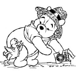 Coloring page: Winnie the Pooh (Animation Movies) #28842 - Free Printable Coloring Pages