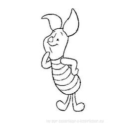 Coloring page: Winnie the Pooh (Animation Movies) #28845 - Printable coloring pages