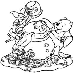 Coloring page: Winnie the Pooh (Animation Movies) #28854 - Free Printable Coloring Pages
