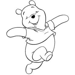Coloring page: Winnie the Pooh (Animation Movies) #28863 - Printable coloring pages