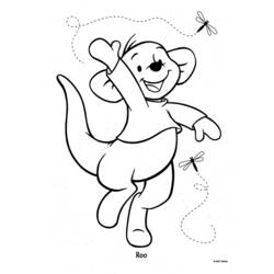 Coloring page: Winnie the Pooh (Animation Movies) #28916 - Printable coloring pages