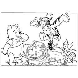 Coloring page: Winnie the Pooh (Animation Movies) #28928 - Free Printable Coloring Pages