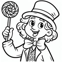 Coloring pages: Wonka - Free Printable Coloring Pages
